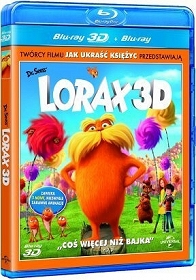 Lorax 3D + 2 D - Blu-ray