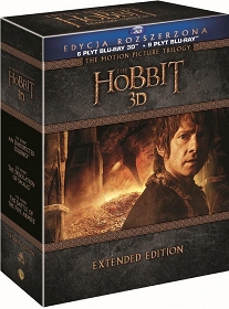 Hobbit: Trylogia - wydanie rozszerzone [6 x Blu-Ray 3D + 9 x Blu-Ray]
