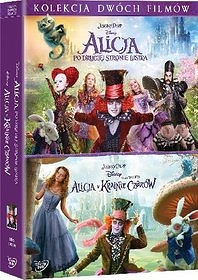 Alicja po drugiej stronie lustra / Alicja w krainie czarów [2xDVD]