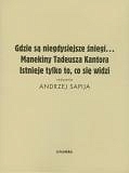 "Gdzie są niegdysiejsze śniegi..." "Manekiny Tadeusza Kantora","Istnieje tylko to to się widzi" scenariusz i reżyseria Andrzej Sapija - DVD