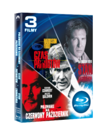 POLOWANIE NA CZERWONY PAŹDZIERNIK, CZAS PATRIOTÓW, STAN ZAGROŻENIA - [3 x Blu-Ray]