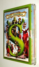 SHREK: CAŁA HISTORIA - ZESTAW 4 FILMÓW: SHREK FOREVER, SHREK, SHREK 2, SHREK TRZECI 