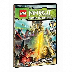 LEGO NINJAGO cz. 1 - 6 - 6 x DVD
