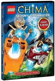 LEGO CHIMA (cz.1-5) - 5 x DVD