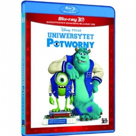 Uniwersytet potworny 3D [Blu-Ray 3D + Blu-Ray]