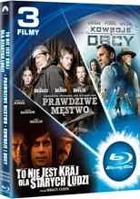 TO NIE JEST KRAJ DLA STARYCH LUDZI + PRAWDZIWE MĘSTWO + KOWBOJE I OBCY  - 3  x Bluray