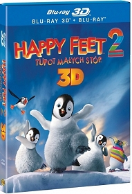 Happy Feet: Tupot Małych Stóp 2 3D/2D -2x Blu-ray