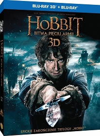 Hobbit: Bitwa Pięciu Armii- 2xBlu-ray 3D + 2xBlu-ray 2D