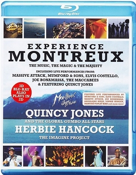 QUINCY JONES & HERBIE HANCOCK - Experience Montreux 3D [Blu-Ray 3D + Blu-Ray]