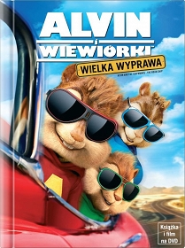 Alvin i Wiewiórki 4: Wielka Wyprawa [DVD + książeczka]
