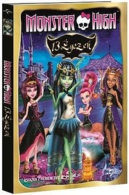 MONSTER HIGH: 13 ŻYCZEŃ  - DVD + książka