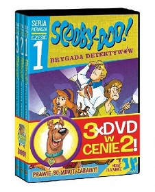 SCOOBY-DOO: BRYGADA DETEKTYWÓW cz.1-3 - 3xDVD