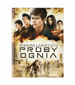 Więzień labiryntu: próby ognia - DVD + książeczka